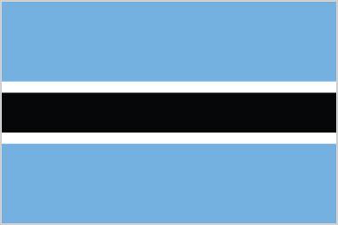 Botswana National Flag