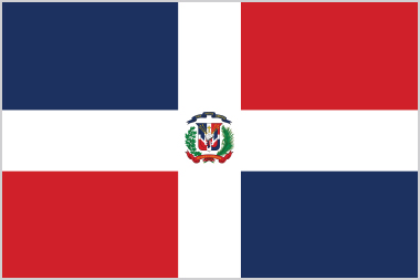 Dominican Republic  National Flag