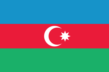 Azerbaijan National Flag