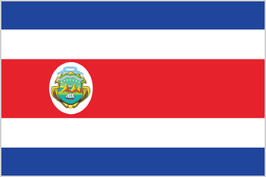 Costa Rica National Flag